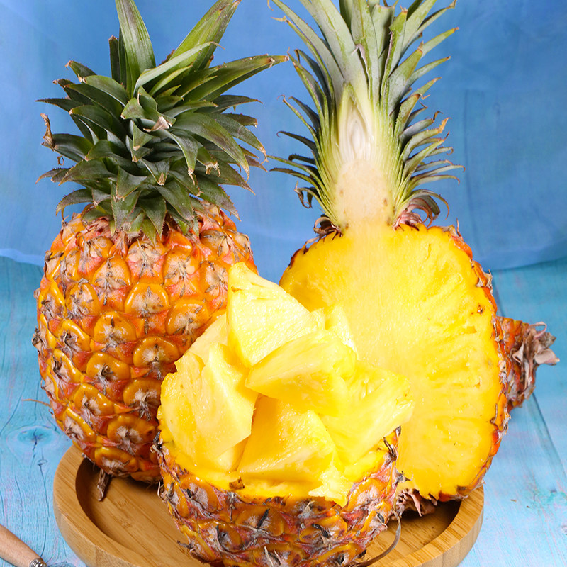 海南金钻凤梨正宗手撕新鲜香水菠萝整箱新鲜水果当季特产5-10斤