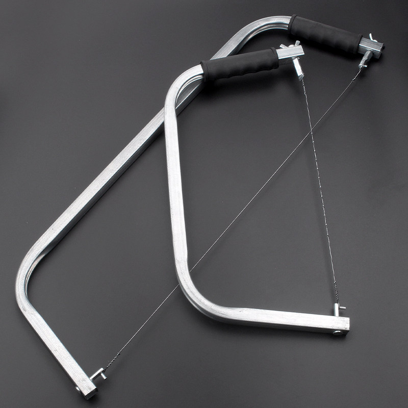 线锯手拉剧钢丝锯子拉花锯曲线锯条手工据木工锯树绳锯小型手锯