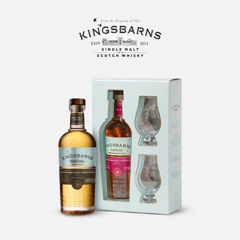 WEMYSS/威姆斯 KINGSBARNS 金岸逐梦 雪莉桶单一麦芽双支礼盒