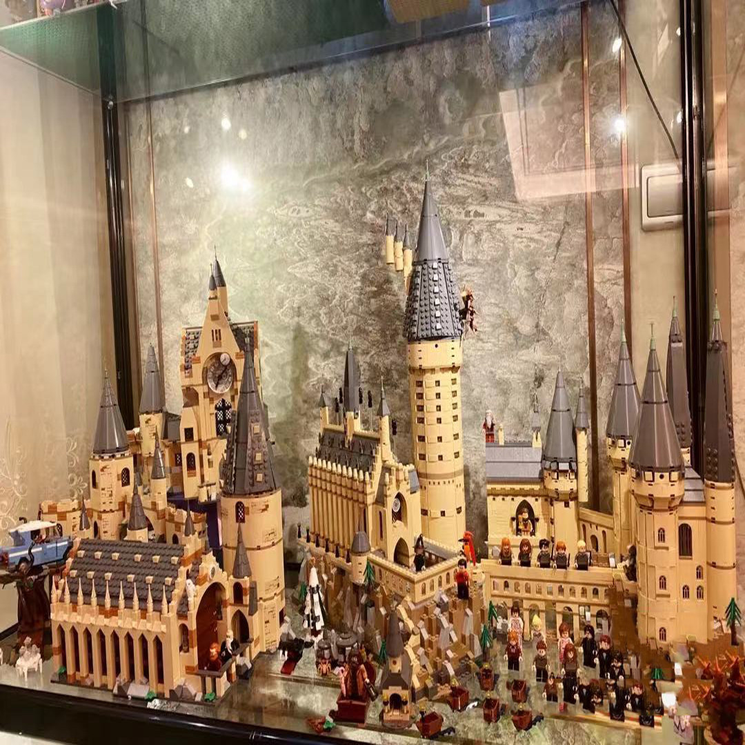 乐高街景建筑霍格尔茨哈利波特城堡71043益智moc拼装房子别墅积木
