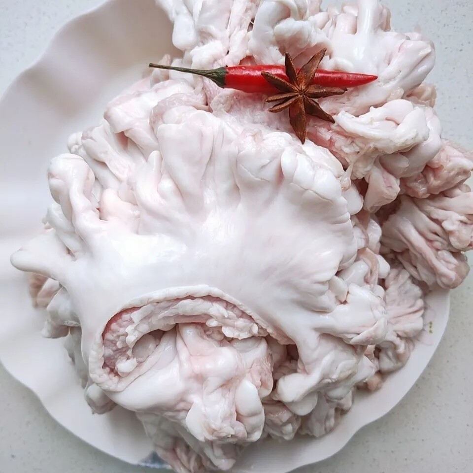 新鲜土猪鸡冠油食用猪大油花脂油速冻猪油猪板油油渣白油出油率高