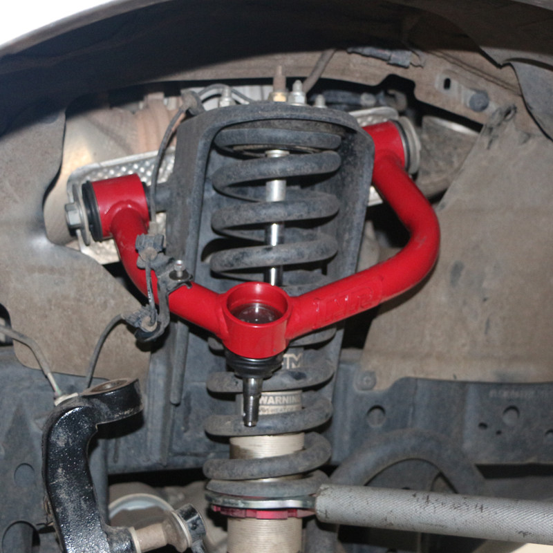 适用长城炮改装加强上支臂上摆臂皮卡2寸升高减震器支臂套件改装