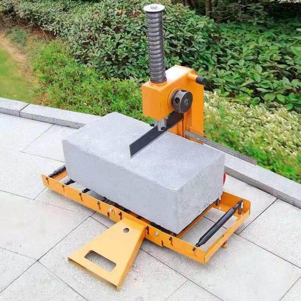 手质动砖切砖切动机加气割机轻砖切具割qgk工手加气块切砖机