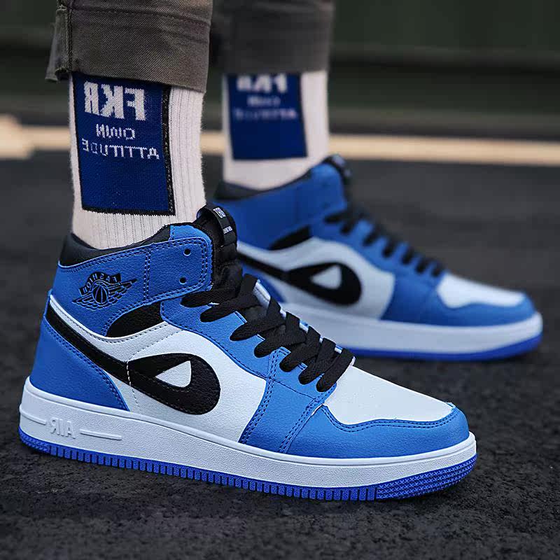 一折莱克运动鞋_恩施耐克空军一号莱克运动鞋男高帮浅蓝色aj男鞋正品