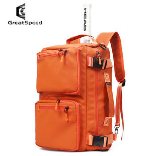 GreatSpeed网球包/羽毛球包双肩单肩手提三用多功能运动包防水布