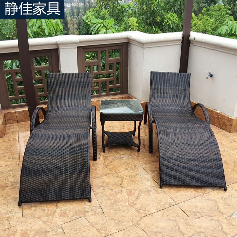 户外躺床阳台庭院太阳床休闲沙滩椅游泳池躺椅室外阳光房酒店躺椅在类目 住宅家具, 户外/庭院家具, 户外床, 躺床中 - 来自Buy2taobao.com提供专业的淘宝代购服务