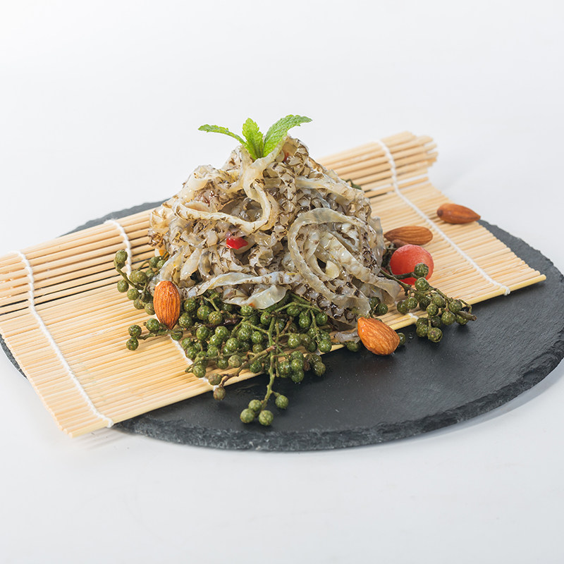 匠传 冷吃鱼皮藤椒鱼皮150g 海鲜特产小吃凉拌香辣鱼皮开袋即食