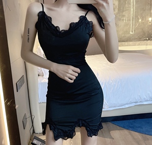 New sexy lace strapless dress for women
