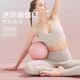 普拉提瑜伽小球25cm加厚防爆正品孕妇助产器材体操运动平衡球女用