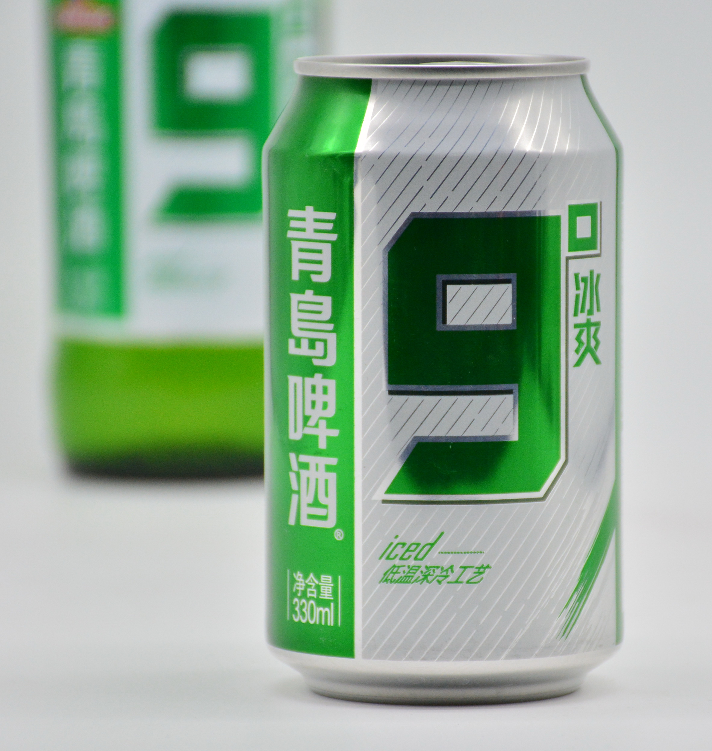 9度易拉罐 青岛啤酒 汉斯九度 整箱330ml*12罐 冰爽畅快 包邮优惠