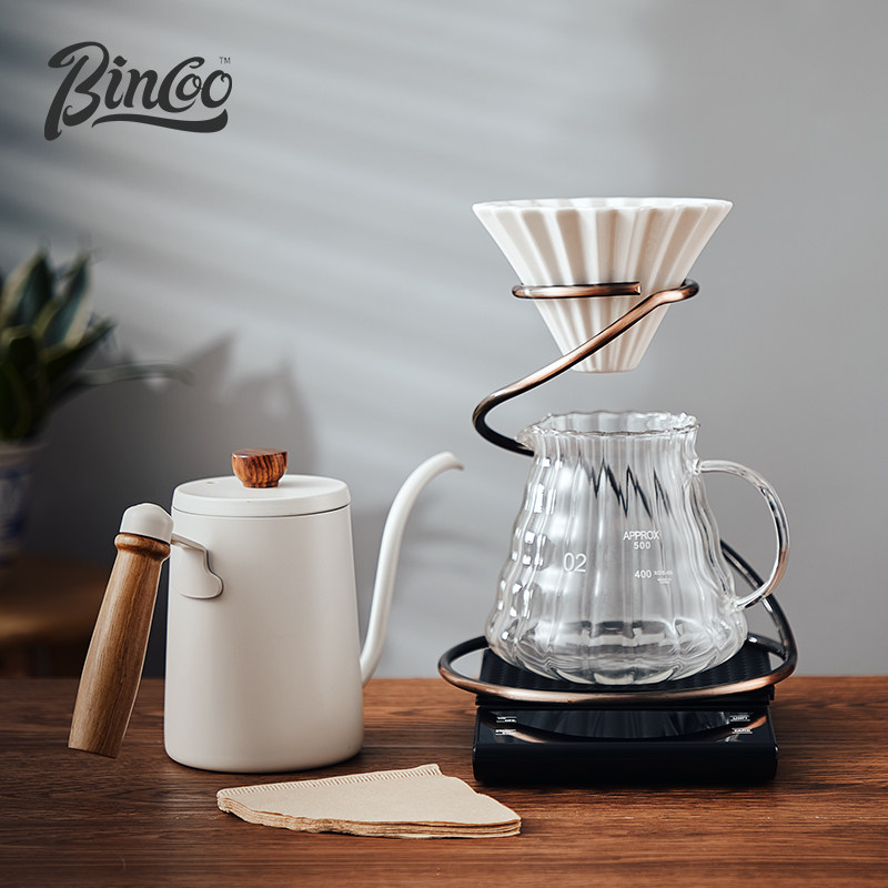 bincoo手冲咖啡壶器具套装长嘴壶