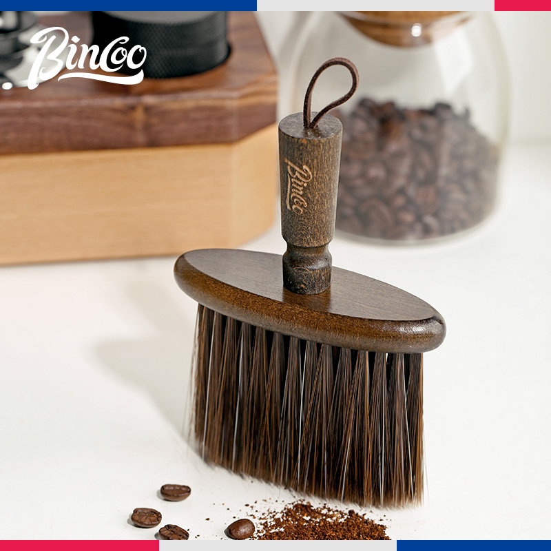Bincoo咖啡机刷子咖啡刷吧台咖啡粉清理刷咖啡工具渣粉扫清洁毛刷