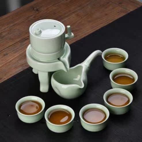 便携茶壶套装家用陶瓷中国风泡茶器中式半自动沏茶整套组合小茶杯|ruв категории посуда, чайный сервиз, кунг - Фу, чайный сервиз - от Buy2taobao.com для оказания профессиональной услуги покупки агента Taobao