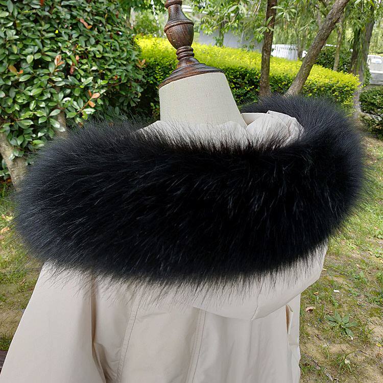 毛毛领子通用百搭