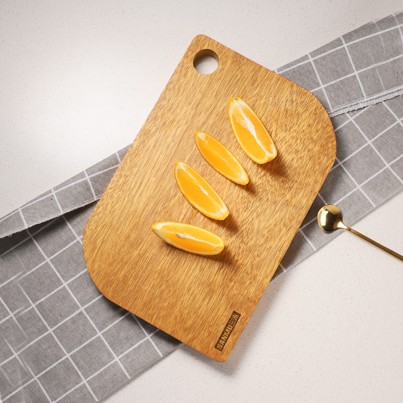 Miki Imported Cut fruit chopping block gold Sandalwood Vegetable board dormitory Chopping board baby Complementary food Cutting board solid wood householdin the Kitchen/Cooking utensils , Cooking utensils , Chopping/Chopping board category - from Buy2taobao.com to provide professional Taobao agent buy service
