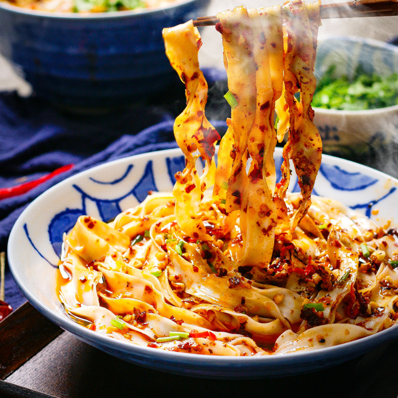 一折干拌面 陕西油泼面