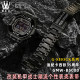 适配G-SHOCK卡西欧GWM-B5000 DW5600改装精钢金属机甲表壳手表带