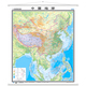 国家版图系列挂图-中华人民共和国地形图（全开 膜图）筒装