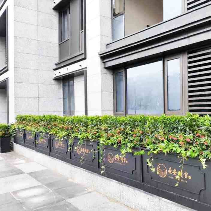 户外铁艺花箱花槽室外组合花箱市政商业街售楼部外摆移动定制花坛