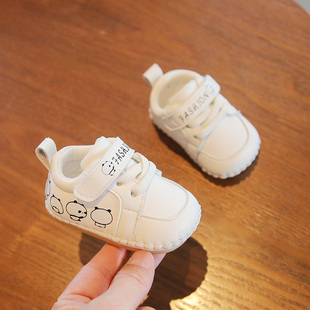 春季一岁宝宝鞋子女0-3-8个月婴儿学步鞋男冬季婴幼儿鞋软底幼儿6