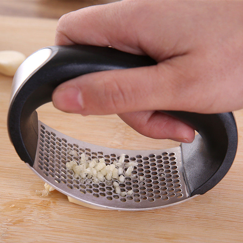 304不锈钢碎蒜器家用省力挤砸蒜泥夹蒜蓉工具拍压蒜器打大蒜神器