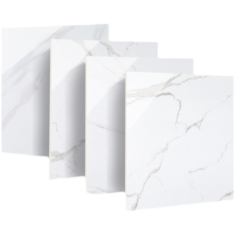 简约白色通体大理石地板砖800x800 客厅雅士白地砖室内爵士白瓷砖