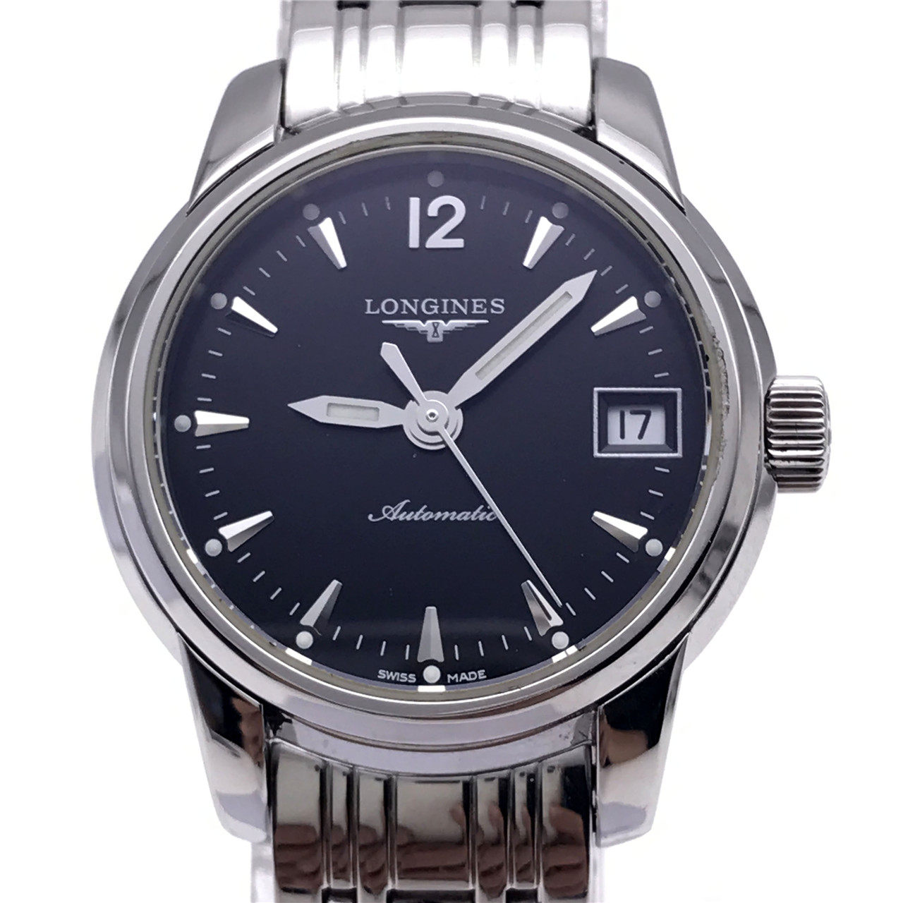 一元拍[无保留][9.8新]浪琴索伊米亚系列自动机械女表