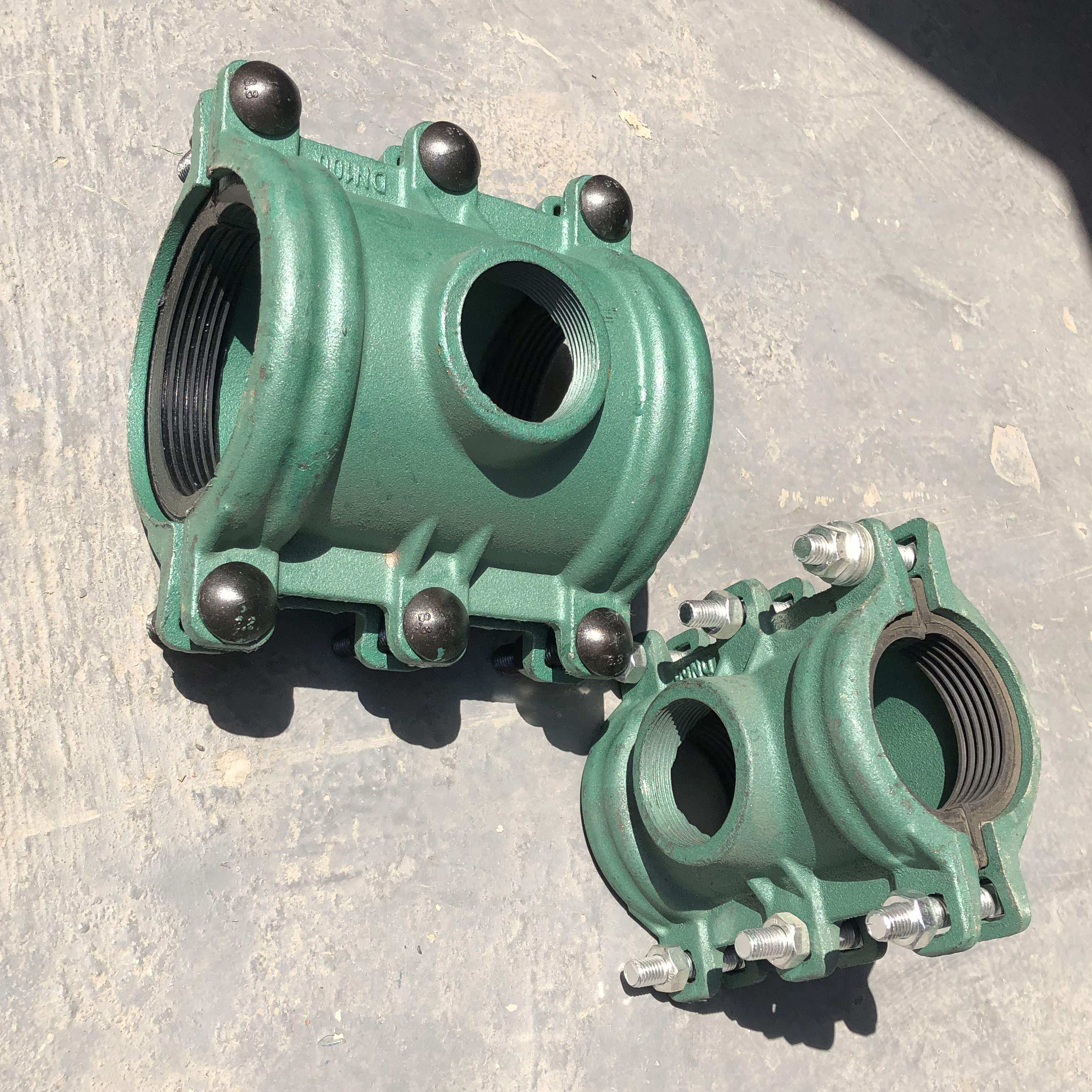 三通抢修哈夫器节分pprpepvc镀锌管球墨管管接头