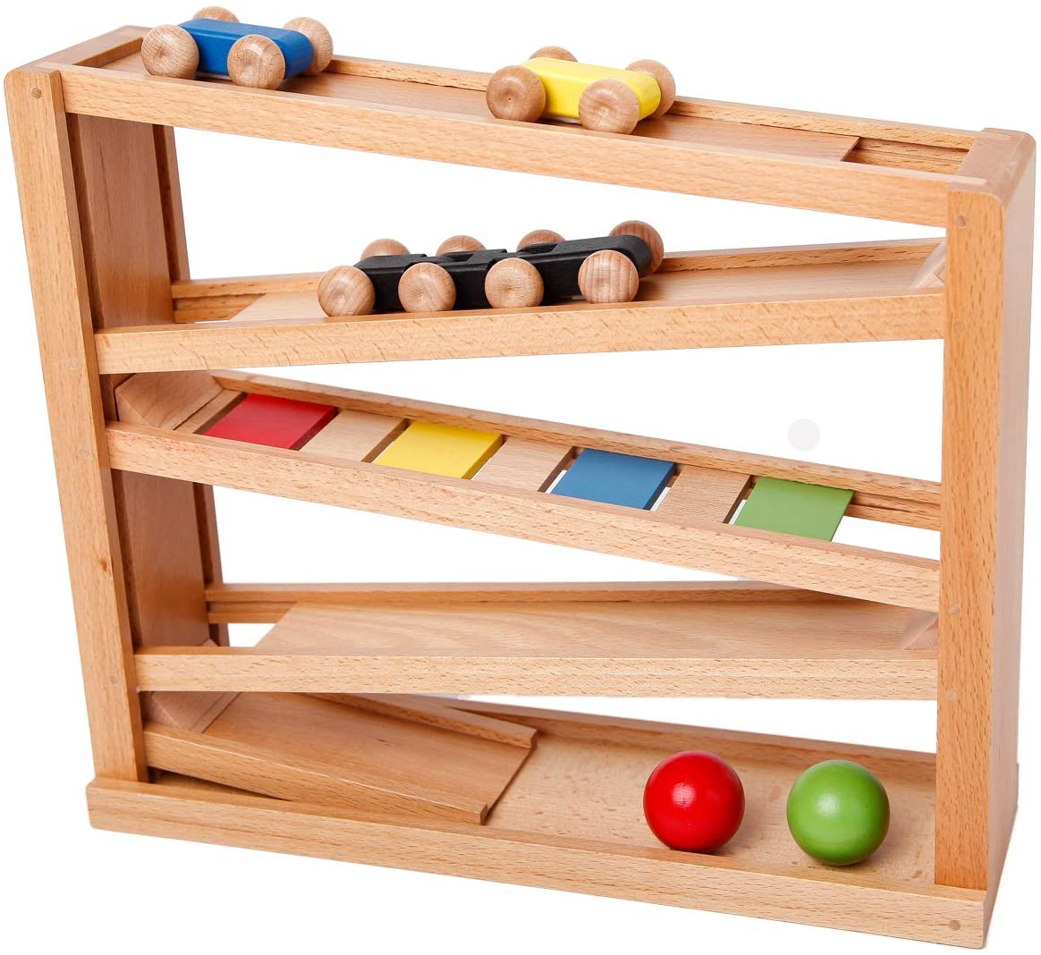 Wooden Ramp Racer. Race Track for Toddlers and 3 Wood Cars a在類目 玩具/童車/益智/積木/模型, 戶外運動/休閒/傳統玩具, 其他戶外休閒玩具中 - 來自Buy2taobao.com提供專業的淘寶代購服務
