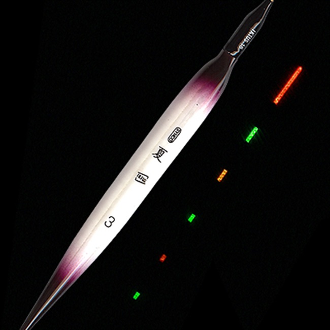 夜光漂孔雀羽浮漂超灵敏鱼漂加粗醒目可换硬尾夏季夜钓电子漂夜光