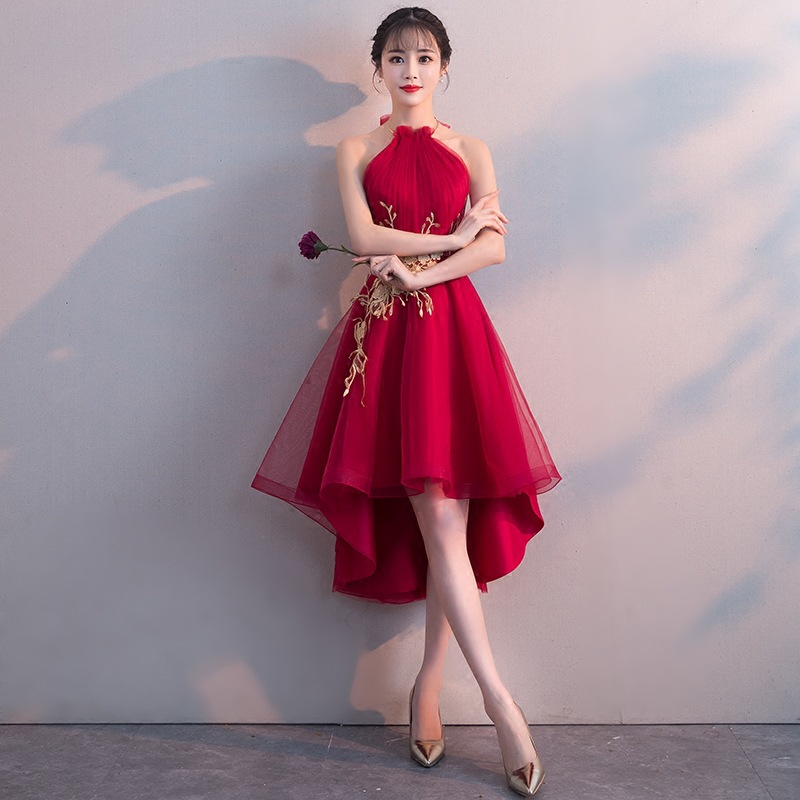 新娘敬酒服2019夏季新款红色短款韩式露背性感显瘦结婚晚礼服女在类目 女装/女士精品, 婚纱/旗袍/礼服, 婚纱中 - 来自Buy2taobao.com提供专业的淘宝代购服务