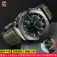 适配卡西欧手表GM-2100/GA-2100农家橡树系列磨砂复古真皮手表带