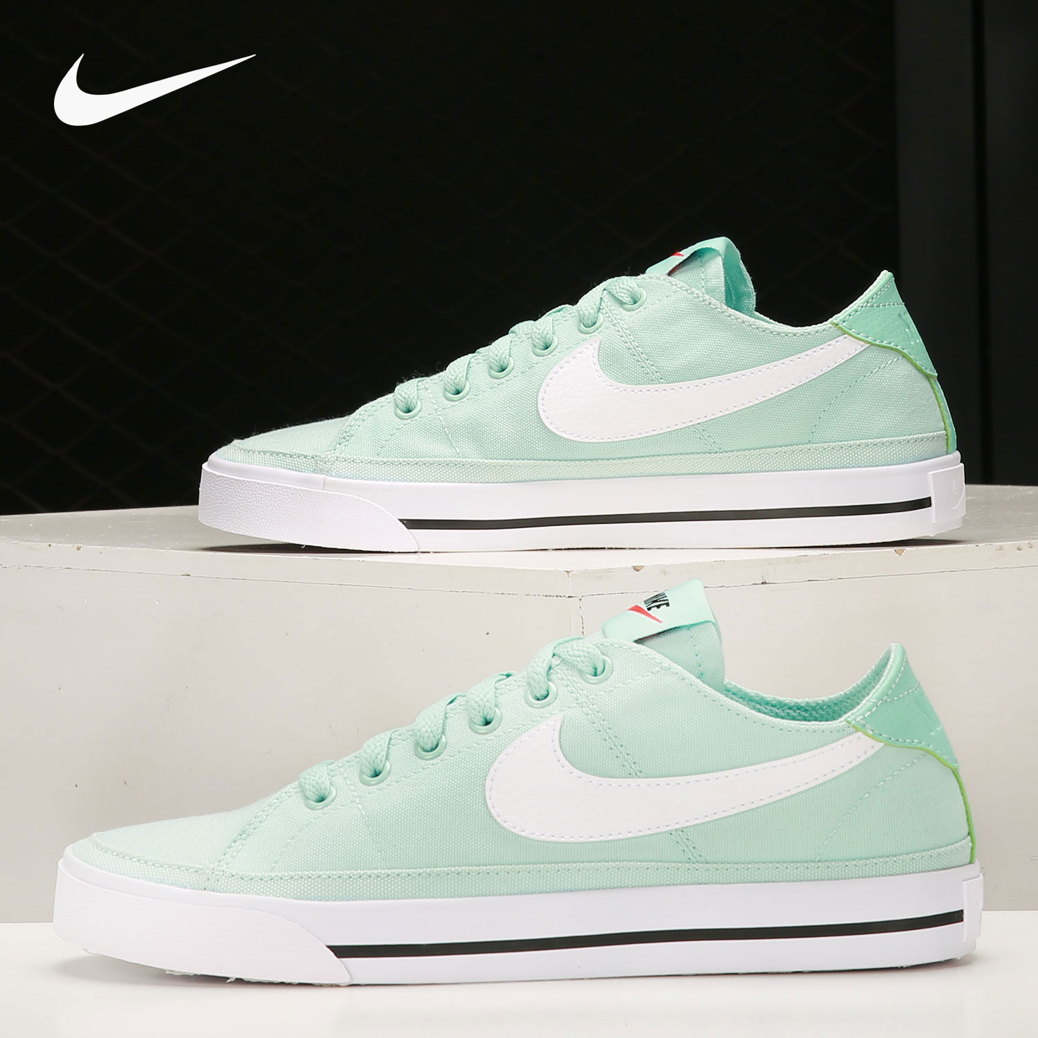 Nike/耐克正品 COURT LEGACY 男女低帮帆布休闲板鞋CZ0294-300