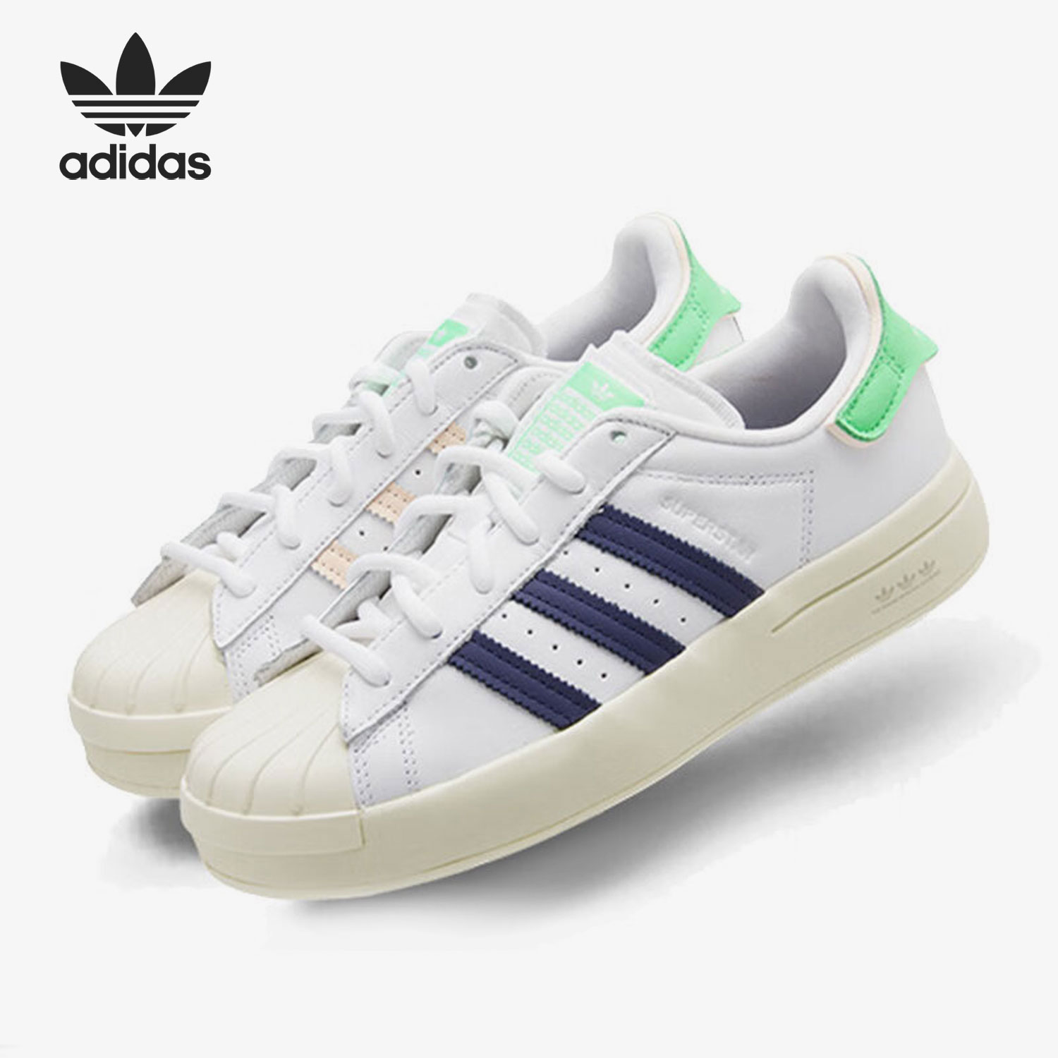 Adidas/阿迪达斯正品三叶草SUPERSTAR AYOON女子板鞋GW9587