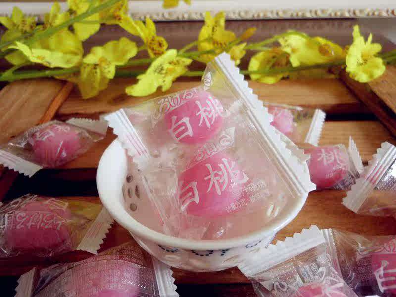 香体糖 水蜜桃_糖果香体散装g结婚白桃喜糖果糖味水果糖水水蜜桃500g