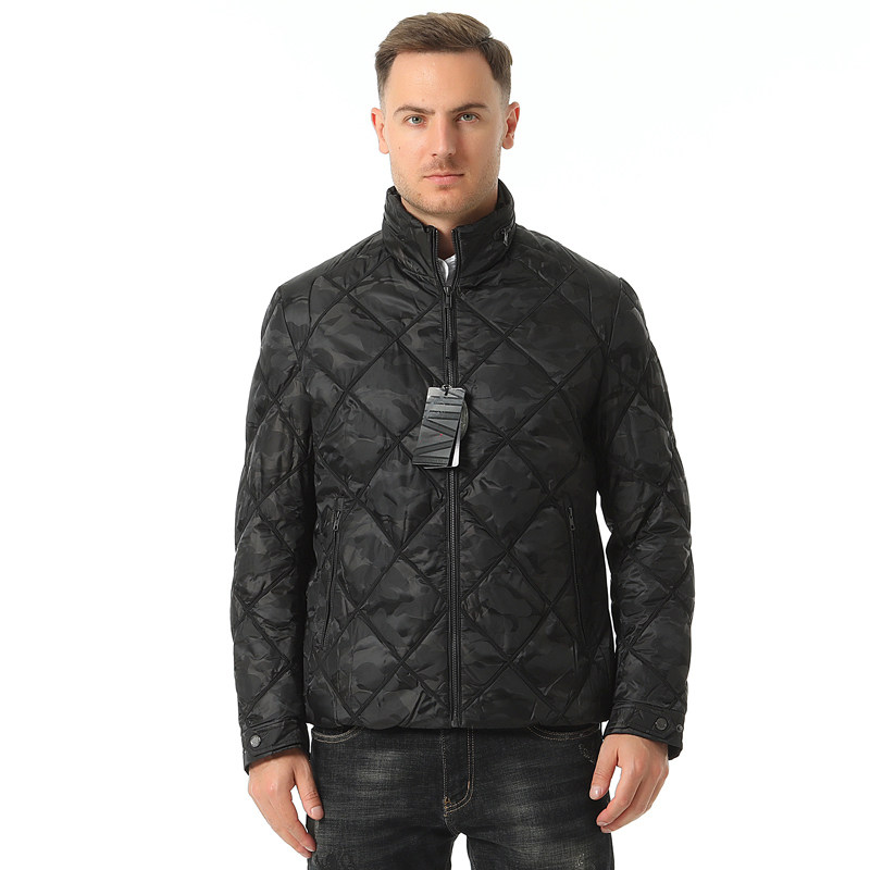 jf1357杰凡旗下m牌冬季男式羽绒服 白鸭绒商务休闲保暖防风外套