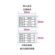 12V24V48V60V72V锂电池容量注意事项PVC防水材料不干胶标签贴纸