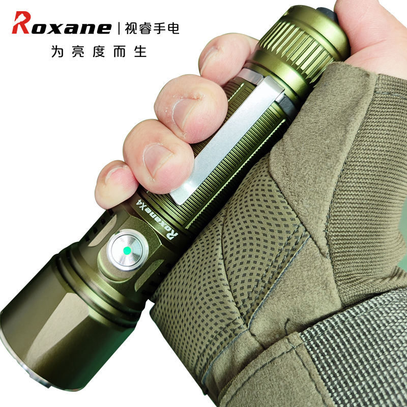 视睿X4Pro超强远射强光手电筒Sft50激光炮户外手电智能温控21700