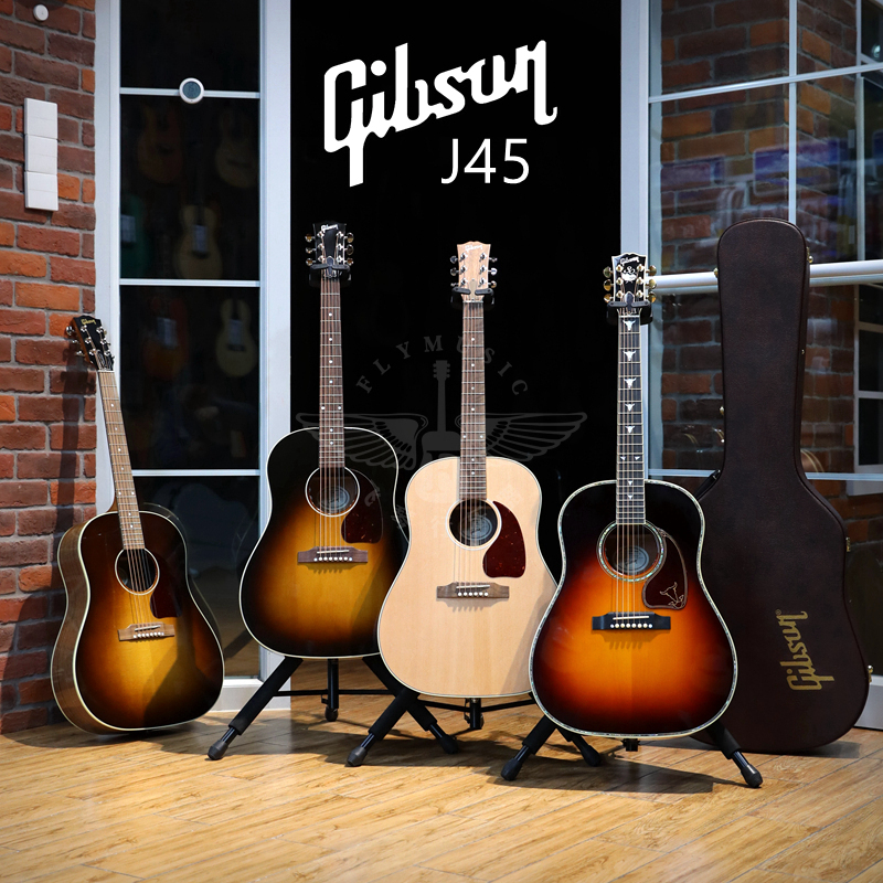 吉他10000元epiphone吉他masterbilt全单电箱5800元gibson吉普森j45