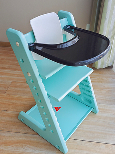 成长椅餐盘stokke同款餐椅配件光滑面可用吸盘碗踢踢椅宝宝椅套件