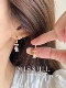 MISSJILL·郁金香恋｜法式精致小众设计花朵通体925纯银耳圈耳环