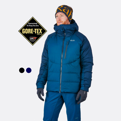 草哥正品rab带goretex羽绒服800篷欧洲鹅绒保暖防水qdn75