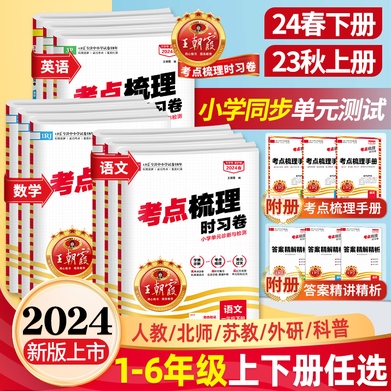 2024春新版王朝霞考点梳理时习卷