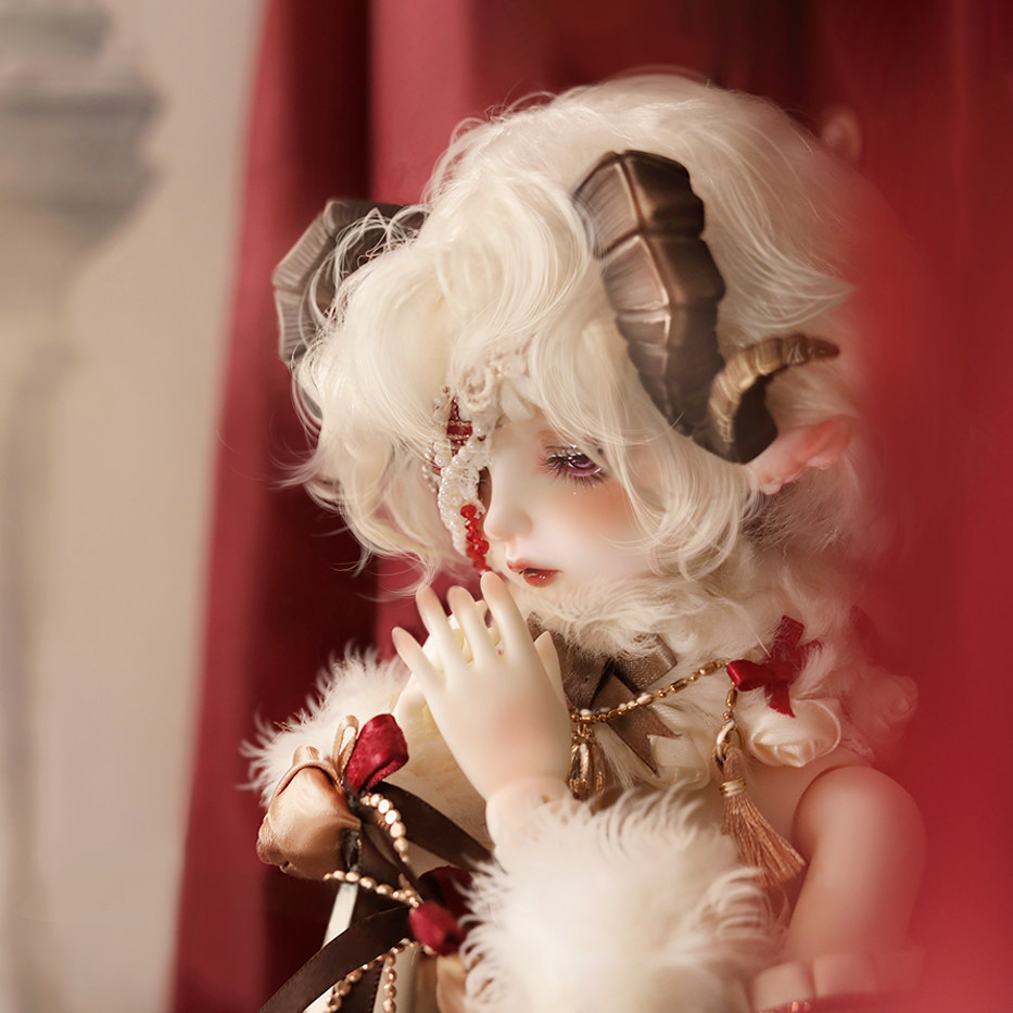 十二星座 白羊座 白昼管控者 艾瑞斯  全套4分bjd裸娃gem贵族娃娃