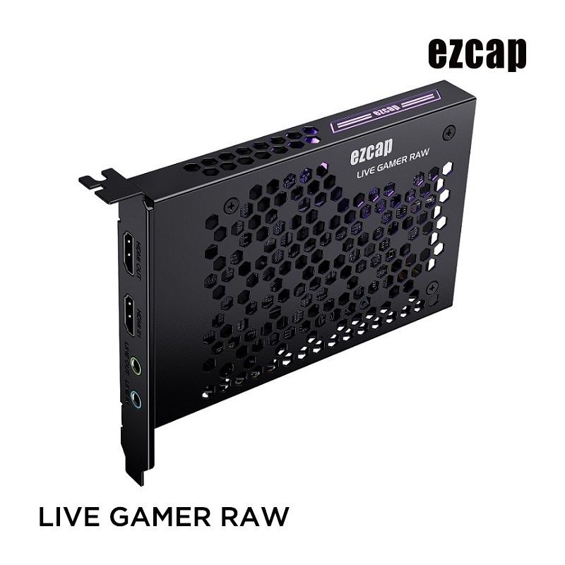 ezcap324B Live Gamer RAW PCI-E 4K高清视频游戏会议采集直播卡