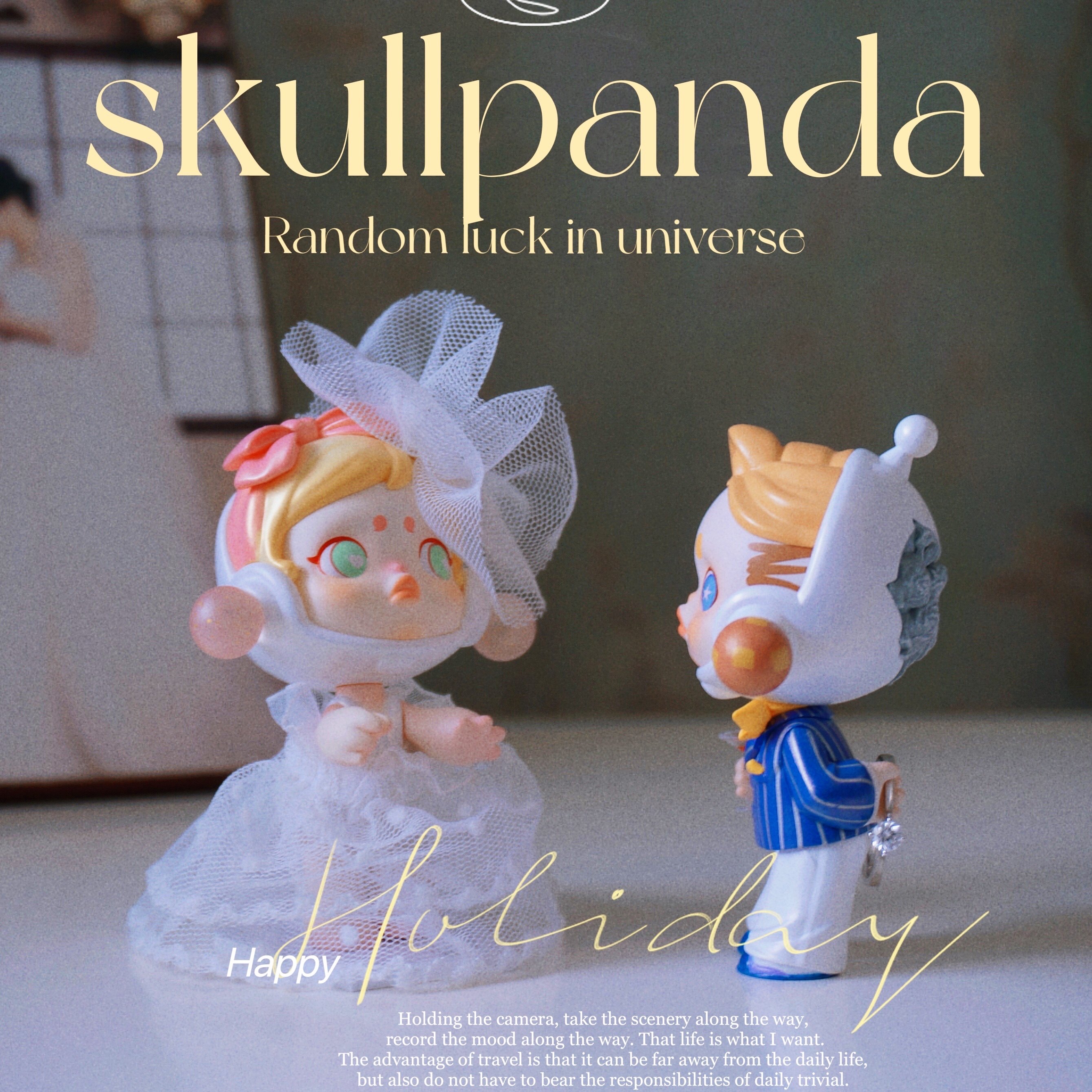 泡泡玛特sp人生如戏女一号场景布置道具娃娃衣服套装迷你婚纱裙