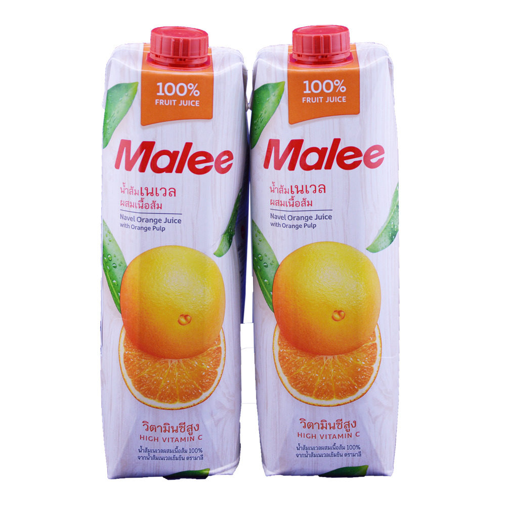 【饮中仙】malee玛丽芒果菠萝泰国进口饮料大瓶网红果汁100%饮品