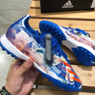 adidas阿迪达斯男鞋X GHOSTED.3 TF碎钉人造草地涂鸦足球鞋FW5835