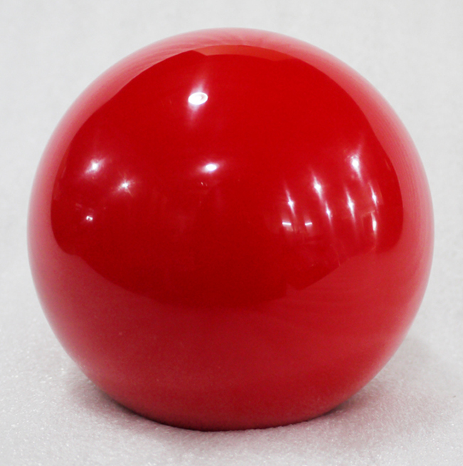 专业供应 urethane聚氨脂材质12cm厘米实心迷你保龄球 红色