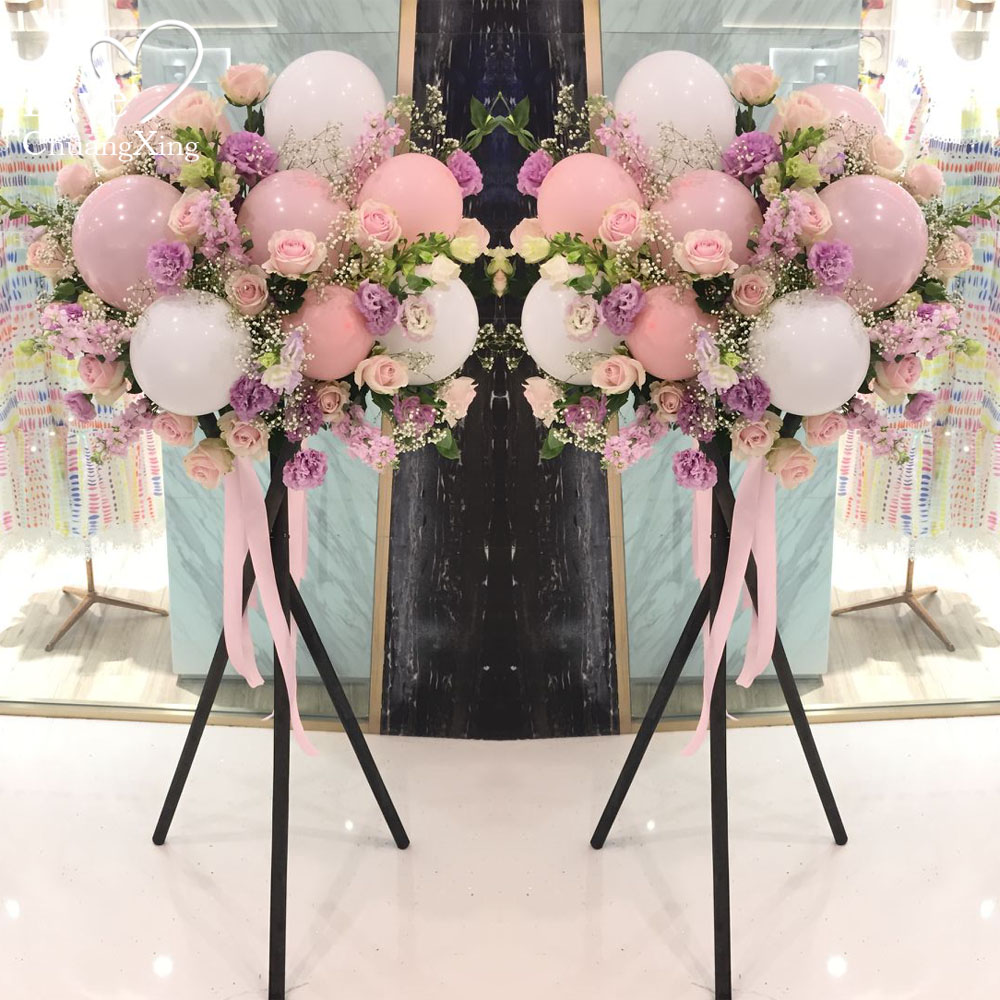 成都开业气球花篮三脚架子创意速递鲜花同城开张乔迁之喜婚庆送礼已售